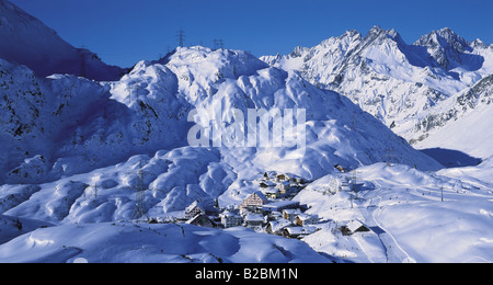 St Christoph am Arlberg Autriche Banque D'Images