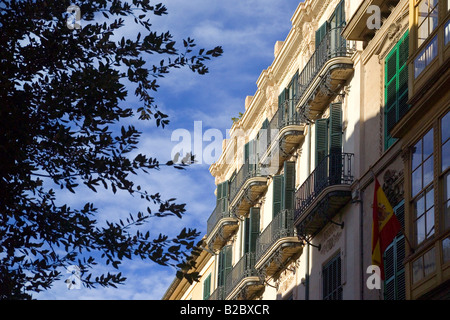 Vieille ville historique, Palma, Majorque, Espagne Banque D'Images