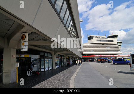 L'Aéroport International de Berlin-Tegel Otto Lilienthal, Berlin, Germany, Europe Banque D'Images