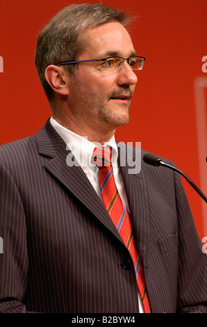 Matthias Platzeck, SPD, Parti social-démocrate d'Allemagne, le Premier Ministre de Brandebourg Banque D'Images