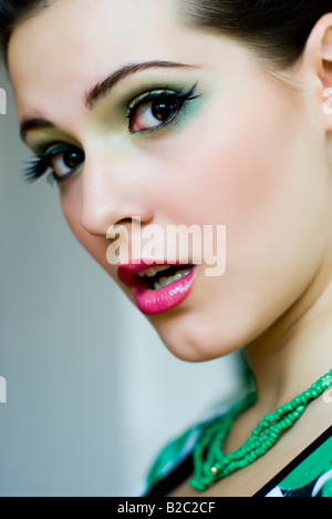 Portrait of a young woman Banque D'Images