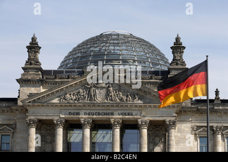 Bâtiment du Reichstag, Regierungsviertel, Berlin, Germany, Europe Banque D'Images