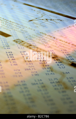 Pages de stock composite Banque D'Images