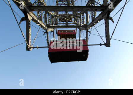 Parc d'attractions Prater de Vienne, Ferry géant volant Banque D'Images