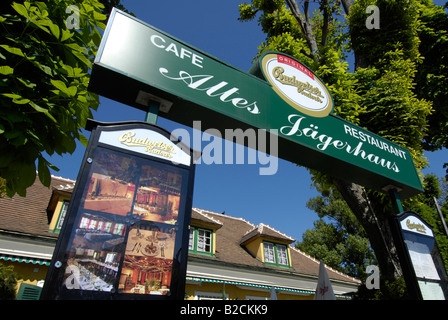 Prater, le restaurant Altes Jaegerhaus Banque D'Images