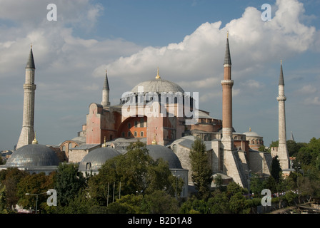 Sainte-sophie, Constantinople, Istanbul, Turquie Banque D'Images