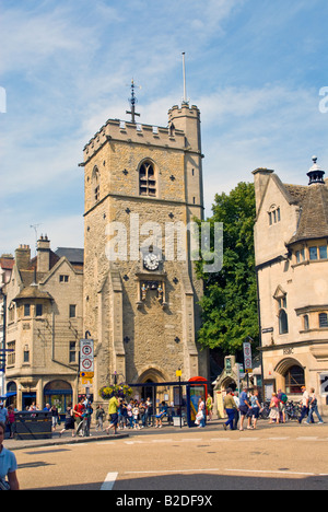 La tour Carfax, Oxford, Angleterre Banque D'Images