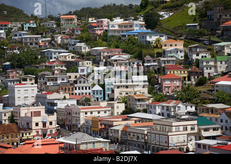 Le Carenage St Georges Grenada Banque D'Images