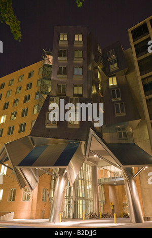 Le Ray et Maria Stata center pour l'informatique, l'information et des Sciences de l'intelligence, MIT, Cambridge, Massachusetts, USA Banque D'Images