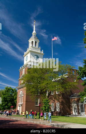 Tour de l'horloge et de l'Independence Hall replica au Musée Henry Ford à Dearborn au Michigan Banque D'Images