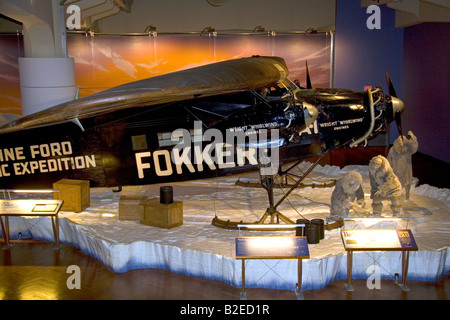 Le dessus sur avion 1926 displaty au Musée Henry Ford à Dearborn au Michigan Banque D'Images