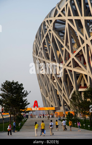 Beijing National Stadium Banque D'Images