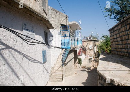 Israël Galilée le village druze de Peki dans Zeynati house La maison de la dernière famille juive Banque D'Images