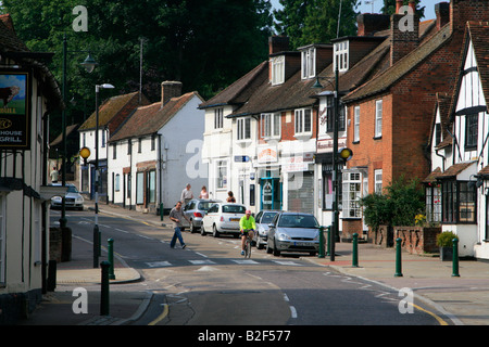 Wheathampstead centre du village, à la ville et du District de St Albans, dans le Hertfordshire, en Angleterre. Banque D'Images