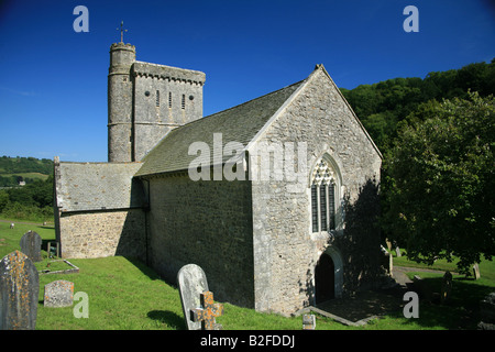 Église St Winifreds Branscombe Devon UK Banque D'Images