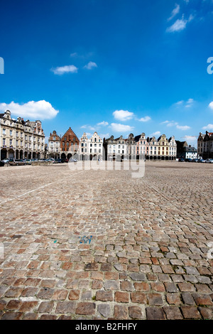 France Arras Grand-Place Banque D'Images