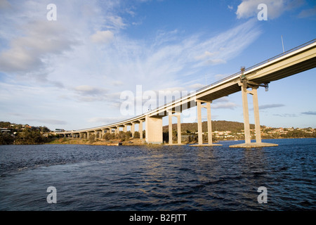 Vue sur le pont de Tasmanie, Hobart, Tasmanie Banque D'Images