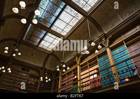 Osgoode Hall de Toronto le droit américain de l'intérieur de la bibliothèque Banque D'Images