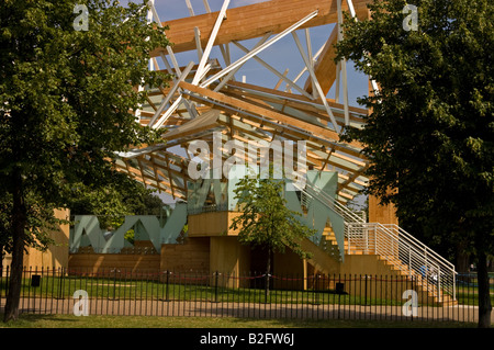 La Serpentine Gallery Pavilion 2008 par Frank Gehry Banque D'Images