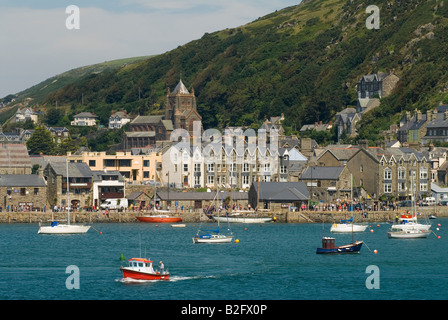 Barmouth Gwynedd UK Station balnéaire de la côte ouest du nord du Pays de Galles HOMER SYKES Banque D'Images