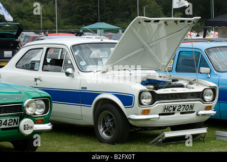 Ford Escort Mk un à car show Banque D'Images