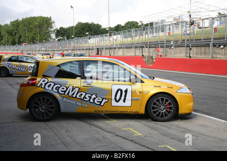 Megane Mégane RenaultSport 230 à Brands Hatch, lors d'une race master day Banque D'Images