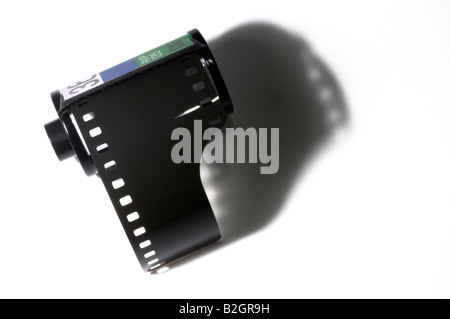 Rouleau de film de 35 mm Banque D'Images