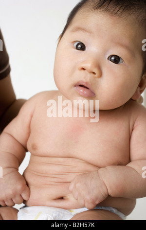 Close-up of a baby boy Banque D'Images