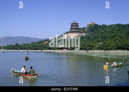 Géographie / voyages, Chine, Pékin, palais impérial, colline De La Longévité, années 1970, Banque D'Images