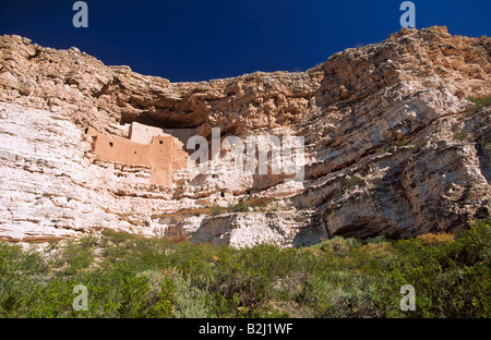 Montezumas Castle Red Rock Country Arizona USA Banque D'Images