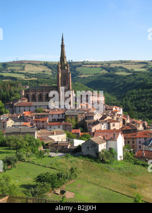 Village de Belmont-sur-Rance - France Banque D'Images