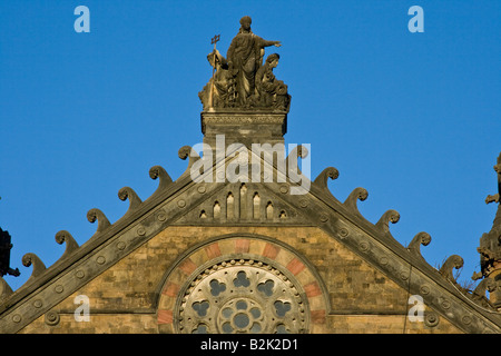 CST Gare Chhatrapati Shivaji de Mumbai Inde Banque D'Images