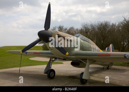 La Battle of Britain Memorial à Capel Le Ferne dans le Kent Banque D'Images