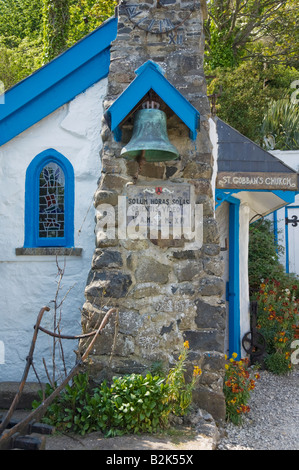 Gobbans Port église St Braddon est signalé comme étant le plus petit comté d'Antrim en Irlande Irlande du Nord UK GB EU Europe Banque D'Images