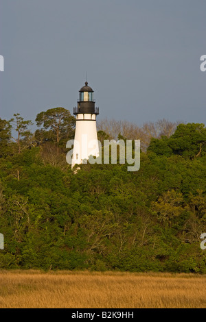 Amelia Island Lighthouse, Amelia Island, Floride Banque D'Images