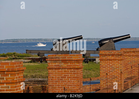 Fort Clinch, Amelia Island, au nord de Jacksonville, Floride Banque D'Images