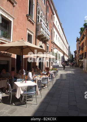 Une scène à Venise, Italie Banque D'Images