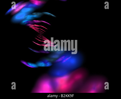 Abstract fractal art qui fait un grand élément de l'art de la haute technologie ou l'arrière-plan pour tout projet de conception Banque D'Images