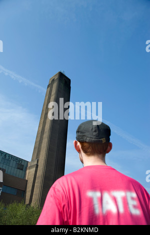 ART TATE MODERN BANKSIDE LONDON ENGLAND UK Banque D'Images