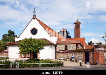 Sanctuaire de Notre-Dame de Walsingham, Norfolk, Angleterre. Banque D'Images