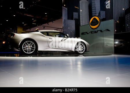 La Lotus Evora La nouvelle première nouvelle voiture de Lotus proton depuis a repris l'entreprise Banque D'Images