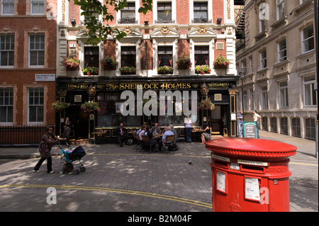 Le Sherlock Holmes Pub dans Northumberland Avenue, Londres, WC2, Royaume-Uni Banque D'Images