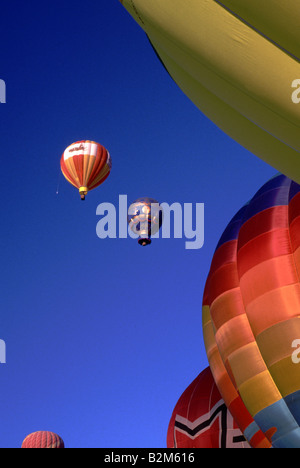 Hot Air Balloon Race Albuquerque au Nouveau Mexique États-Unis Banque D'Images