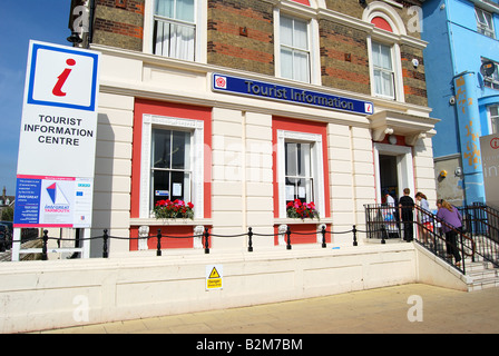 Bureau d'information touristique, Marine Parade, Great Yarmouth, Norfolk, Angleterre, Royaume-Uni Banque D'Images