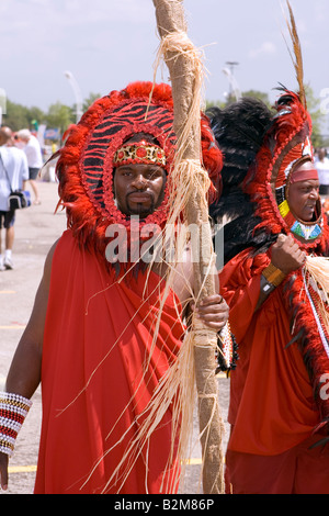 Défilé du festival Caribana de Toronto Banque D'Images