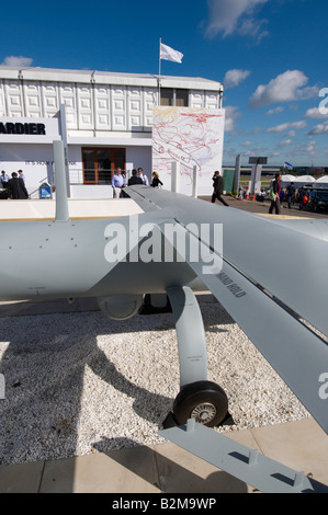 UK UAV Watchkeeper Unmanned Aerial Vehicle Farnborough Air Show 2008 Banque D'Images