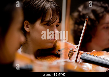 Orchestra du conservatoire Robert Schumann Banque D'Images