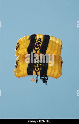 Les Chevaliers d'or l'Équipe de parachutistes de l'Armée américaine Banque D'Images