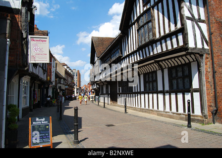 Le Frère, Greyfriars Street, Worcester, Worcestershire, Angleterre, Royaume-Uni Banque D'Images