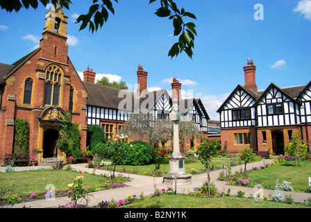 Laslett's Alms Maisons, Friar Street, Worcester, Worcestershire, Angleterre, Royaume-Uni Banque D'Images